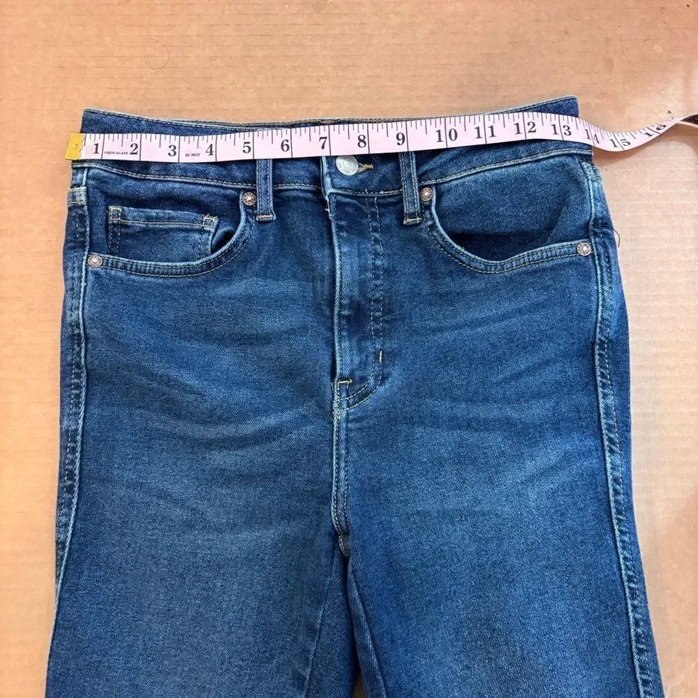 Free People, We the Free, High Rise Dark Wash Skinny Jeans Size 28 OB893288